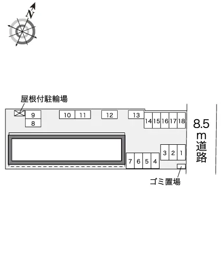 ★手数料０円★鈴鹿市磯山２丁目　月極駐車場（LP）